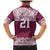 Queensland Maori Nga Hau E Wha Custom Family Matching Mermaid Dress and Hawaiian Shirt Polynesian Maori Tribal Pattern