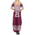 Queensland Maori Nga Hau E Wha Custom Family Matching Summer Maxi Dress and Hawaiian Shirt Polynesian Maori Tribal Pattern