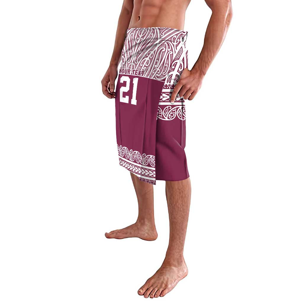 Queensland Maori Nga Hau E Wha Custom Lavalava Polynesian Maori Tribal Pattern