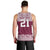 Queensland Maori Nga Hau E Wha Custom Men Tank Top Polynesian Maori Tribal Pattern