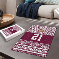 Queensland Maori Nga Hau E Wha Custom Puzzle Polynesian Maori Tribal Pattern - Polynesian Pride