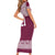Queensland Maori Nga Hau E Wha Custom Short Sleeve Bodycon Dress Polynesian Maori Tribal Pattern