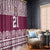 Queensland Maori Nga Hau E Wha Custom Window Curtain Polynesian Maori Tribal Pattern