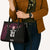 Queensland Papua New Guinea Custom Leather Bag All Black Pacific PNG Tribal Style - Polynesian Pride