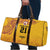 Queensland Papua New Guinea Custom Travel Bag All Gold Pacific PNG Tribal Style - Polynesian Pride