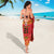 Queensland Papua New Guinea Custom Sarong All Red Pacific PNG Tribal Style
