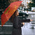 Queensland Papua New Guinea Custom Umbrella All Red Pacific PNG Tribal Style - Polynesian Pride
