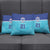 Queensland Samoa Custom Pillow Cover Blue Pacific Polynesian Tribal Pattern - Polynesian Pride