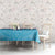 Queensland Samoa Custom Tablecloth Blue Pacific Polynesian Tribal Pattern