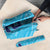 Queensland Samoa Custom Umbrella Blue Pacific Polynesian Tribal Pattern - Polynesian Pride