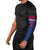 Queensland Samoa Custom Arm Sleeves Maroon-Blue Pacific Polynesian Tribal Pattern - Polynesian Pride