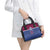 Queensland Samoa Custom Shoulder Handbag Maroon-Blue Pacific Polynesian Tribal Pattern