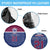 Queensland Samoa Custom Spare Tire Cover Maroon-Blue Pacific Polynesian Tribal Pattern
