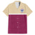 Queensland Samoa Custom Family Matching Long Sleeve Bodycon Dress and Hawaiian Shirt Maroon Pacific Polynesian Tribal Pattern