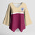 Queensland Samoa Custom Kimono Sleeve Blouse Maroon Pacific Polynesian Tribal Pattern - Polynesian Pride