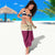 Queensland Samoa Custom Sarong Maroon Pacific Polynesian Tribal Pattern