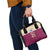 Queensland Samoa Custom Shoulder Handbag Maroon Pacific Polynesian Tribal Pattern