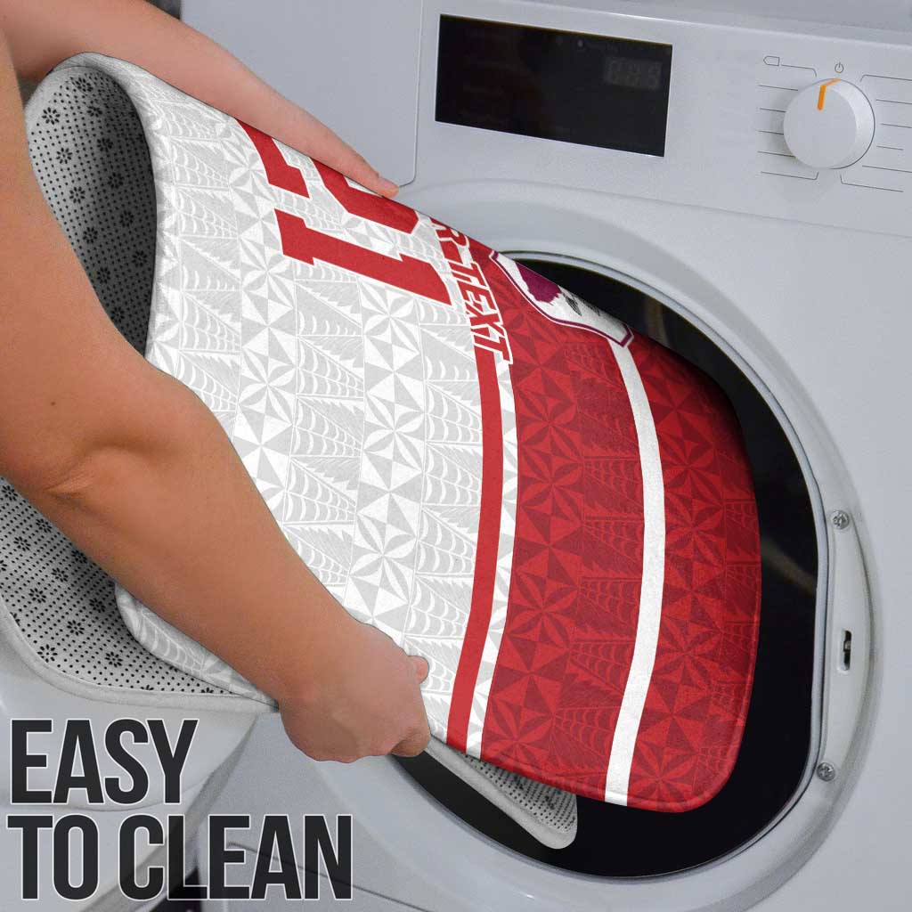 Queensland Tonga Custom Bathroom Set QLD with Tongan Ngatu Pattern - Polynesian Pride