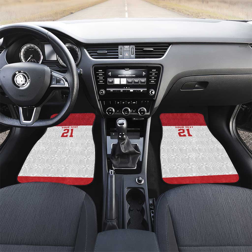 Queensland Tonga Custom Car Mats QLD with Tongan Ngatu Pattern