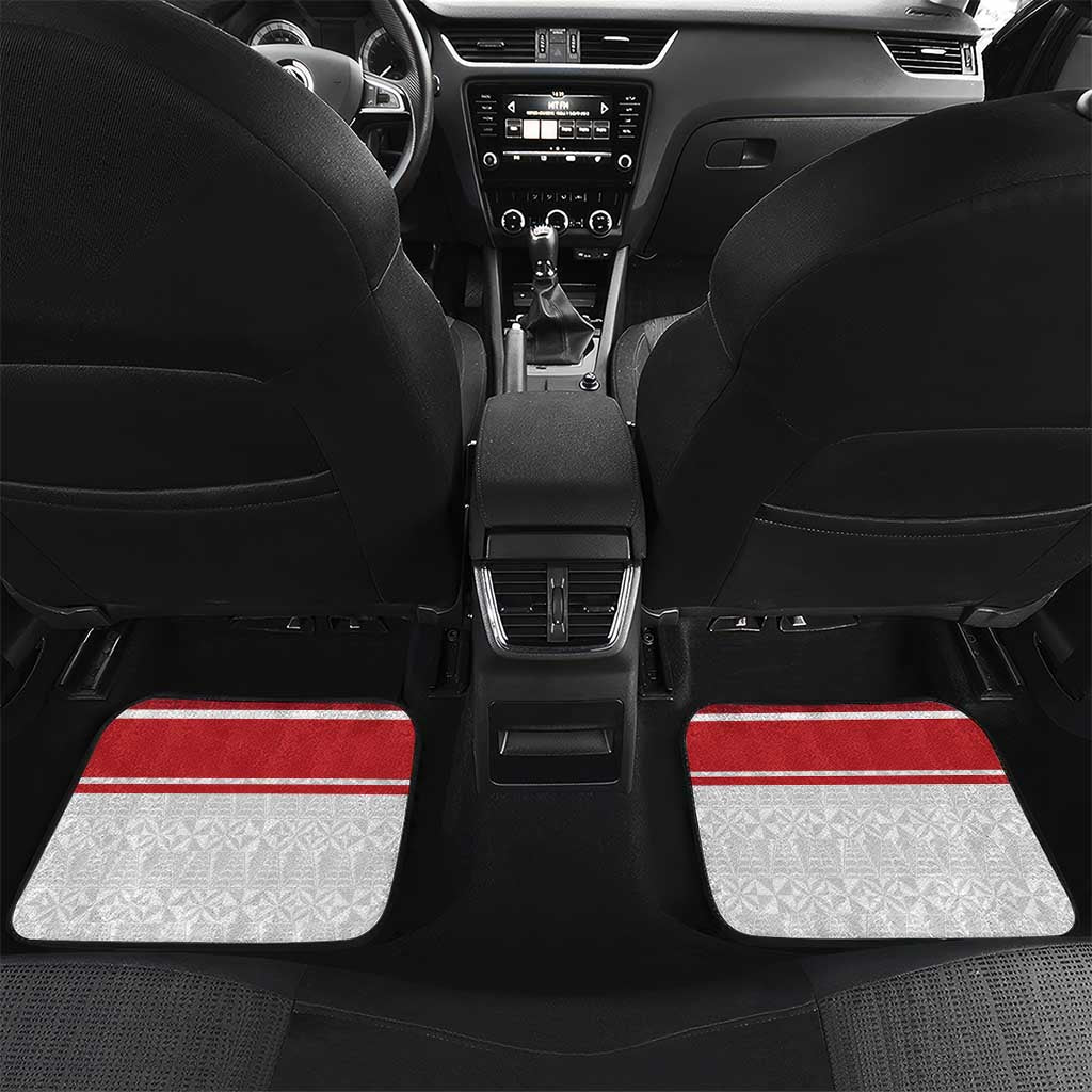 Queensland Tonga Custom Car Mats QLD with Tongan Ngatu Pattern