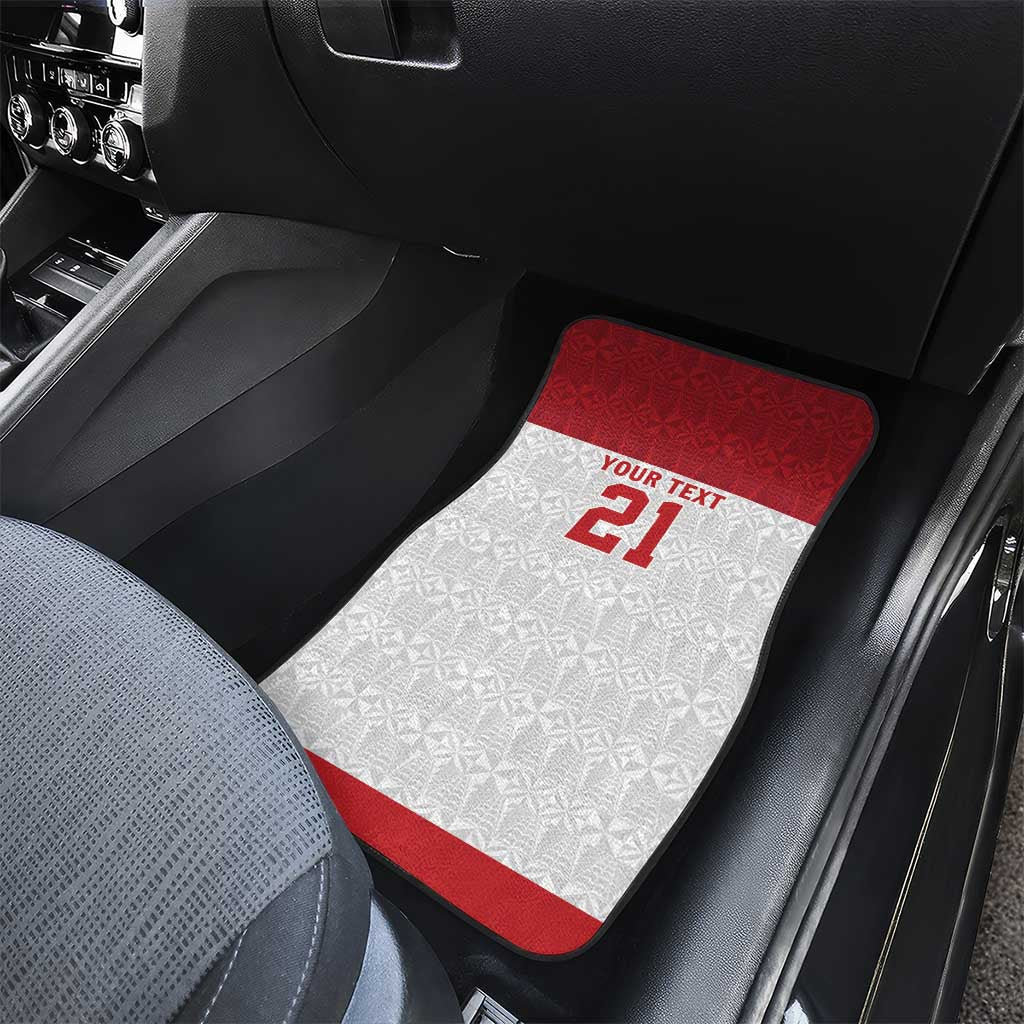 Queensland Tonga Custom Car Mats QLD with Tongan Ngatu Pattern