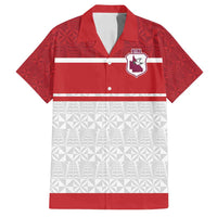 Queensland Tonga Custom Family Matching Summer Maxi Dress and Hawaiian Shirt QLD with Tongan Ngatu Pattern