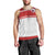 Queensland Tonga Custom Men Tank Top QLD with Tongan Ngatu Pattern