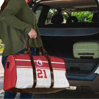 Queensland Tonga Custom Travel Bag QLD with Tongan Ngatu Pattern - Polynesian Pride