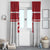 Queensland Tonga Custom Window Curtain QLD with Tongan Ngatu Pattern