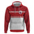 Queensland Tonga Custom Zip Hoodie QLD with Tongan Ngatu Pattern