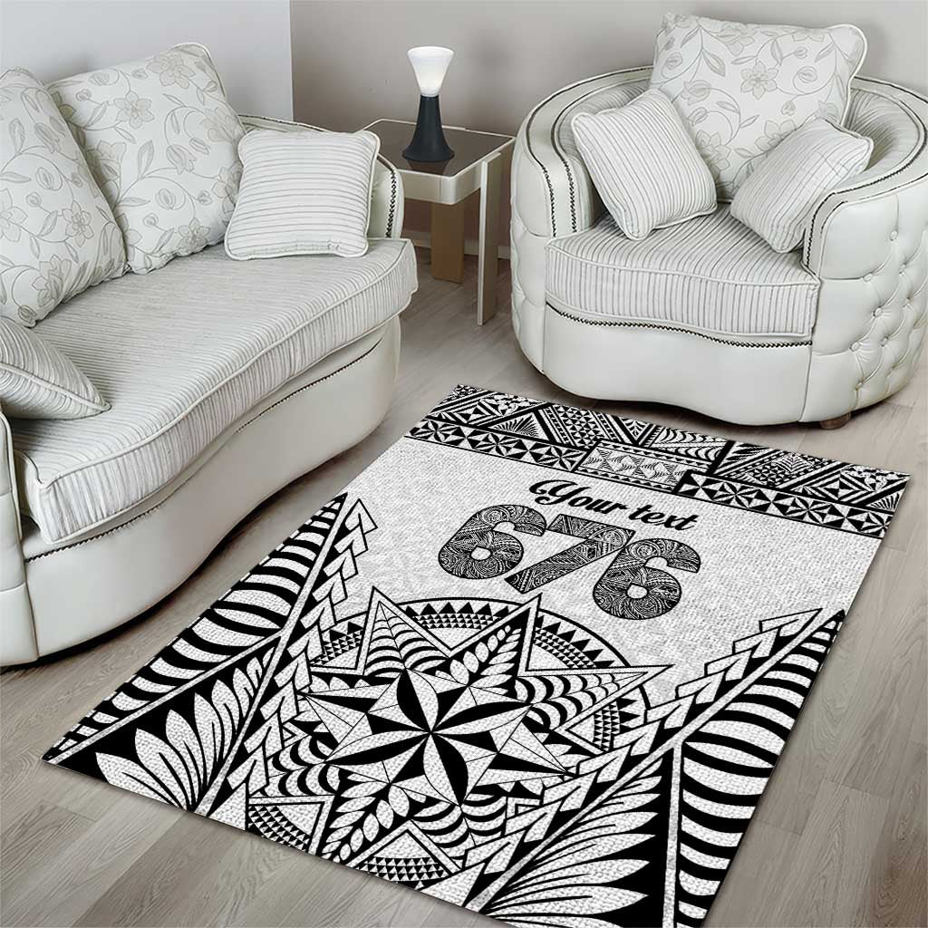 Personalised Tonga 676 Area Rug Tribal Kupesi Ngatu Unique