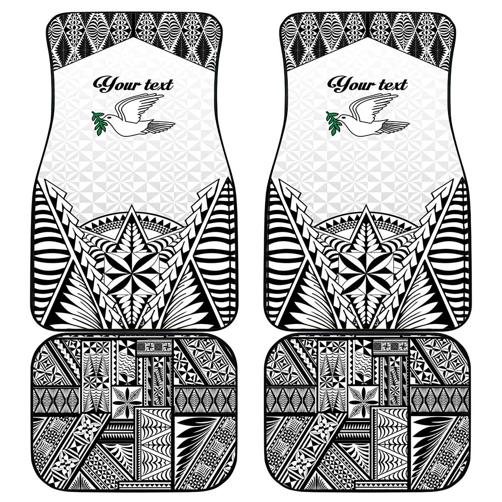 Personalised Tonga 676 Car Mats Tribal Kupesi Ngatu Unique