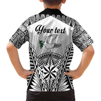 Personalised Tonga 676 Family Matching Long Sleeve Bodycon Dress and Hawaiian Shirt Tribal Kupesi Ngatu Unique LT9 - Polynesian Pride