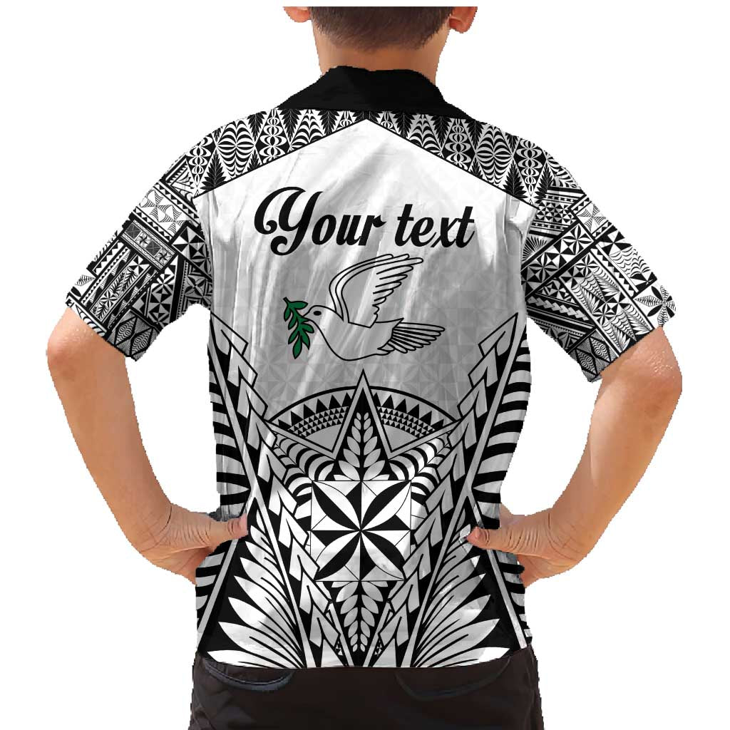 Personalised Tonga 676 Family Matching Mermaid Dress and Hawaiian Shirt Tribal Kupesi Ngatu Unique LT9 - Polynesian Pride