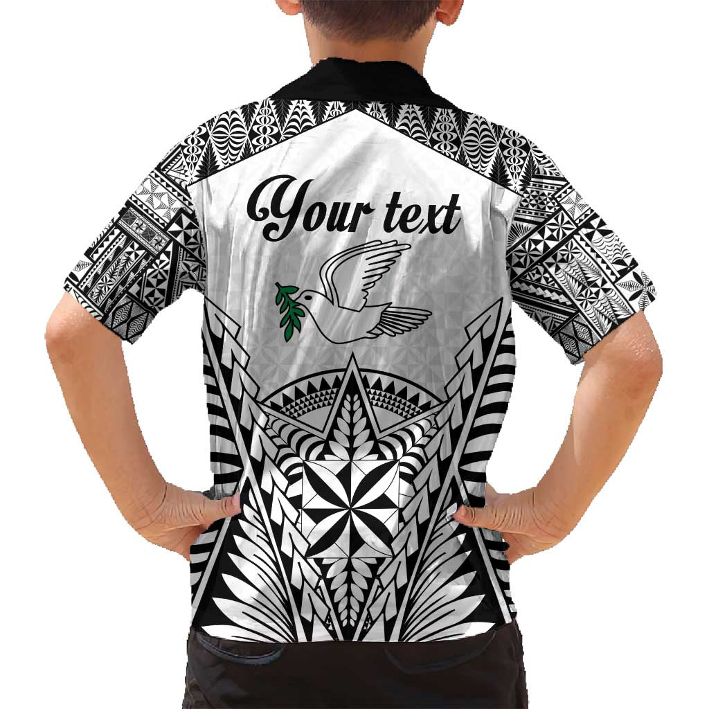 Personalised Tonga 676 Family Matching Summer Maxi Dress and Hawaiian Shirt Tribal Kupesi Ngatu Unique LT9 - Polynesian Pride