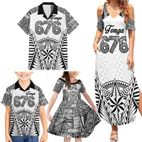 Personalised Tonga 676 Family Matching Summer Maxi Dress and Hawaiian Shirt Tribal Kupesi Ngatu Unique LT9 - Polynesian Pride