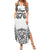 Personalised Tonga 676 Summer Maxi Dress Tribal Kupesi Ngatu Unique