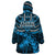 Fiji Rugby Wearable Blanket Hoodie Go Fijian Tapa Arty with World Cup Vibe LT9 - Polynesian Pride