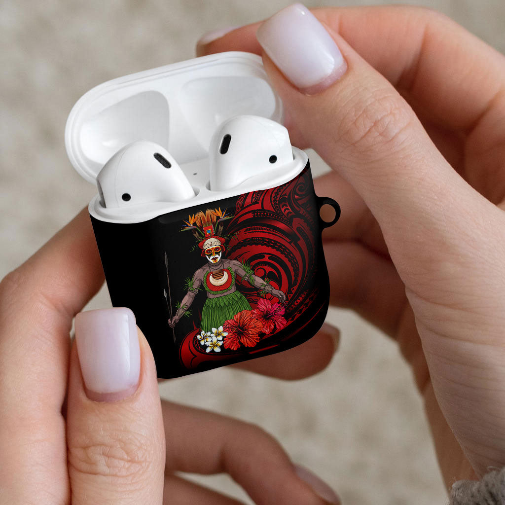 Huli Wigmen Tribe Hela Province AirPods Case Papua New Guinea Indigenous Pattern LT9 - Polynesian Pride