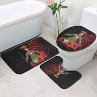 Huli Wigmen Tribe Hela Province Bathroom Set Papua New Guinea Indigenous Pattern LT9 - Polynesian Pride