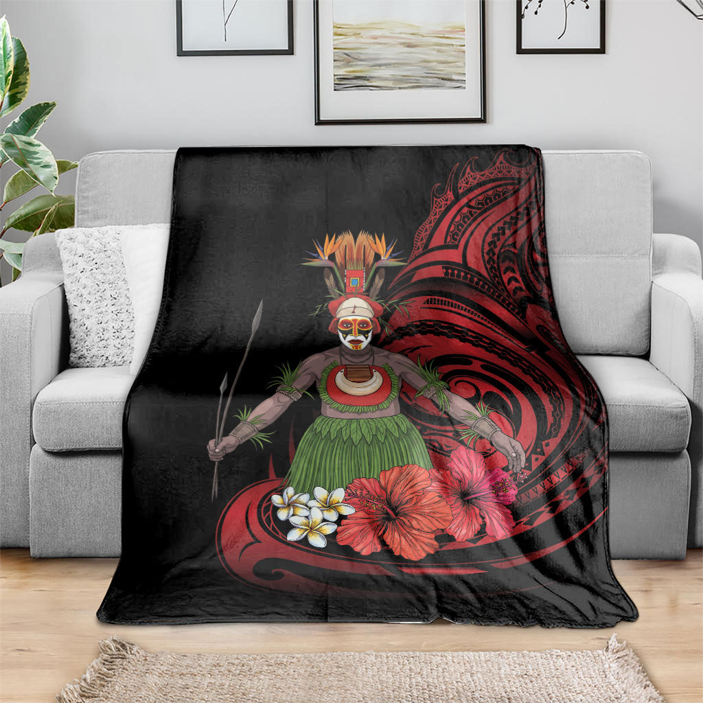 Huli Wigmen Tribe Hela Province Blanket Papua New Guinea Indigenous Pattern LT9 - Polynesian Pride