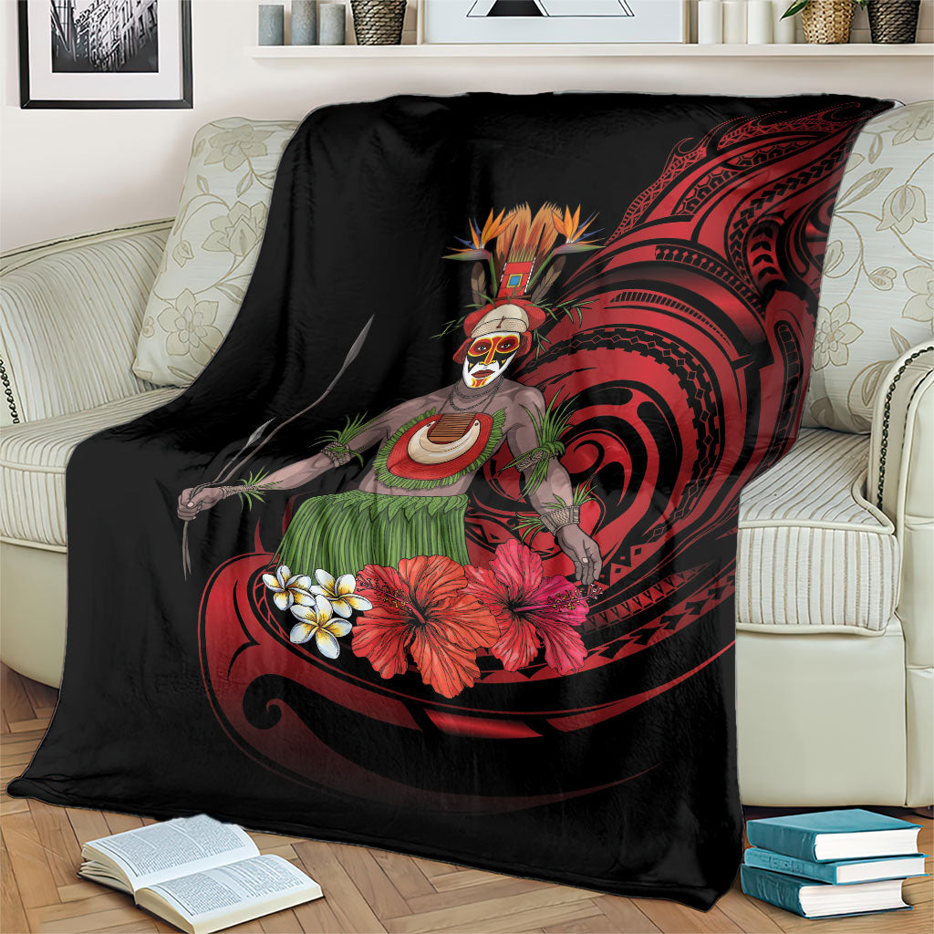 Huli Wigmen Tribe Hela Province Blanket Papua New Guinea Indigenous Pattern LT9 - Polynesian Pride