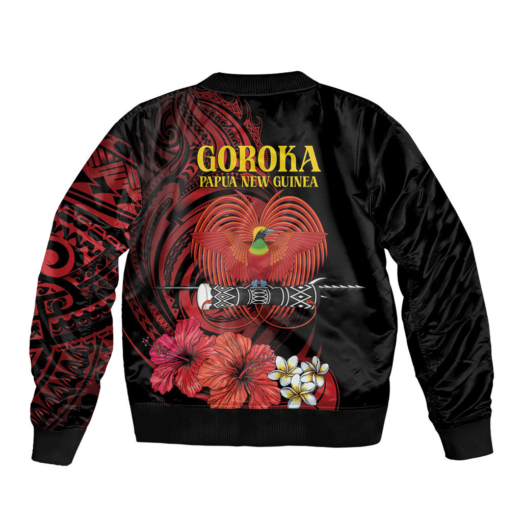 Huli Wigmen Tribe Hela Province Bomber Jacket Papua New Guinea Indigenous Pattern LT9 - Polynesian Pride