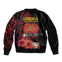 Huli Wigmen Tribe Hela Province Bomber Jacket Papua New Guinea Indigenous Pattern LT9 - Polynesian Pride