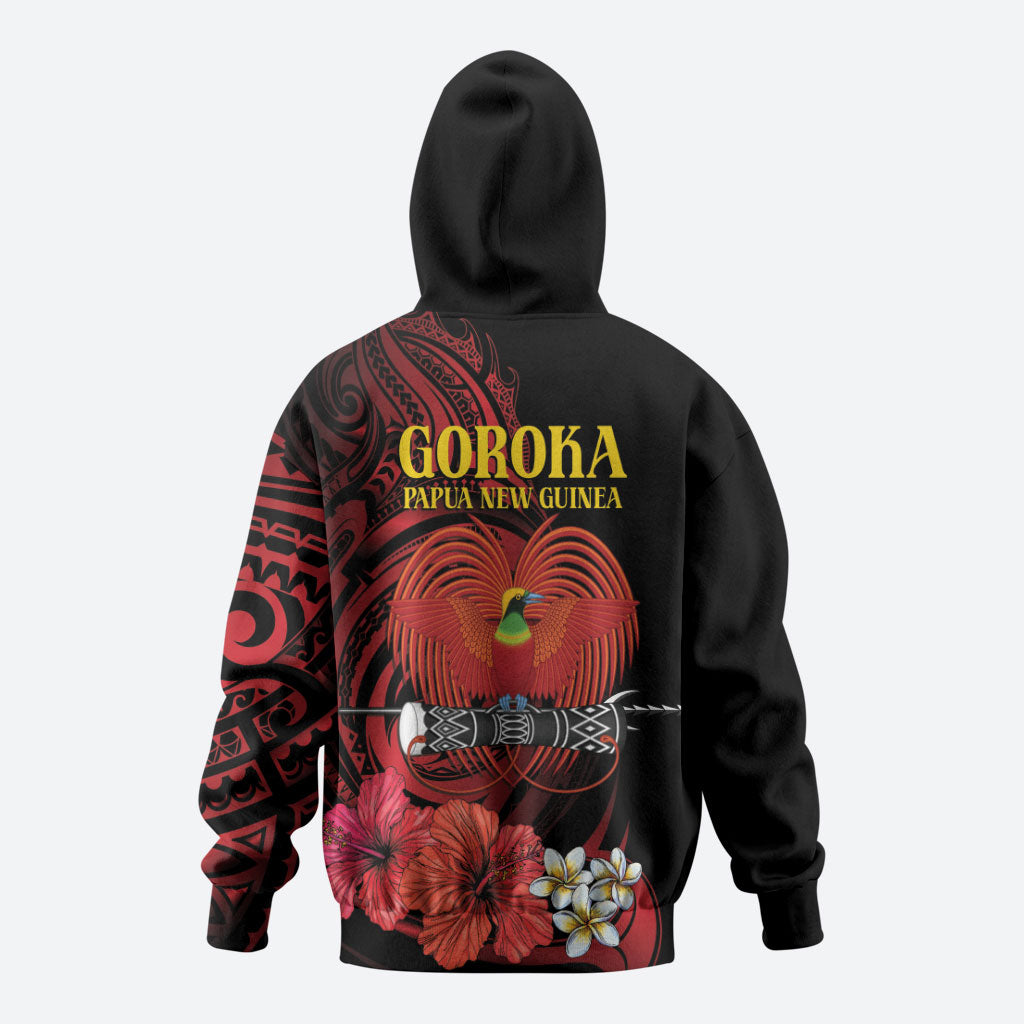 Huli Wigmen Tribe Hela Province Zip Hoodie Papua New Guinea Indigenous Pattern LT9 - Polynesian Pride