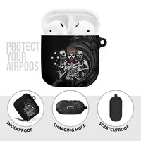 Skeleton Tribe Simbu Province AirPods Case Papua New Guinea Indigenous Pattern LT9 - Polynesian Pride