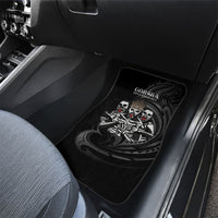 Skeleton Tribe Simbu Province Car Mats Papua New Guinea Indigenous Pattern LT9 - Polynesian Pride