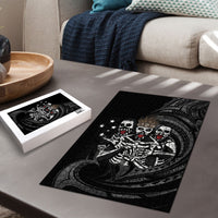Skeleton Tribe Simbu Province Puzzle Papua New Guinea Indigenous Pattern LT9 - Polynesian Pride