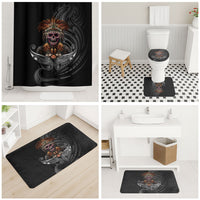 Mokomoko Tribe Eastern Highlands Province Bathroom Set Papua New Guinea Indigenous Pattern LT9 - Polynesian Pride