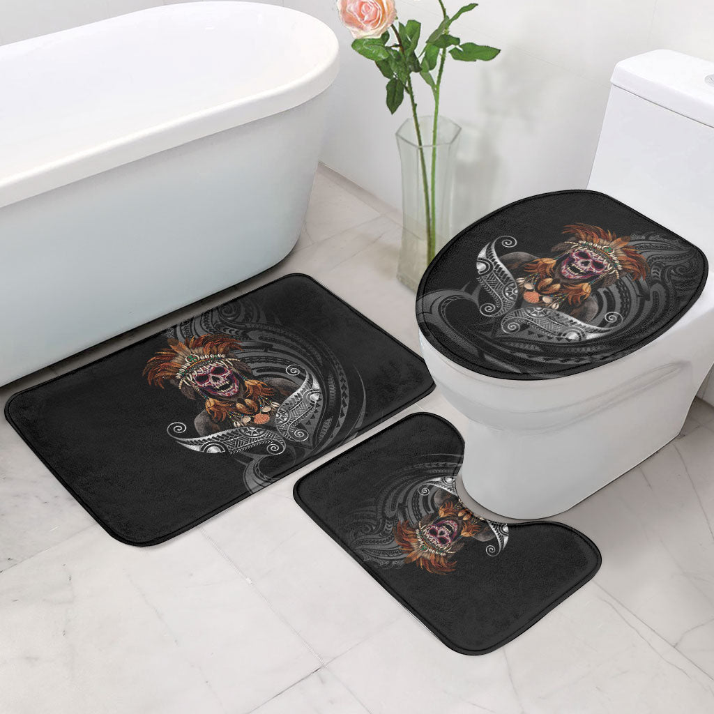 Mokomoko Tribe Eastern Highlands Province Bathroom Set Papua New Guinea Indigenous Pattern LT9 - Polynesian Pride